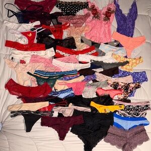 Mixed Women’s Lace & Cotton Panty Collection - Multi-Color